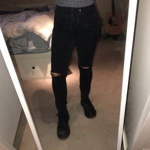 American Eagle Black Skinny Jeans